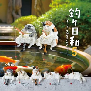 【5種類セット】釣り日和5 ガチャ 中身 動物 かわいい フィギュア おもちゃ