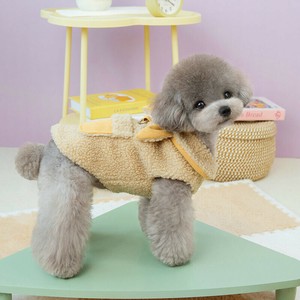 犬服 2色5サイズ ドッグウェア ペット服 うさぎ耳