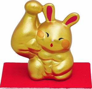 Animal Ornament Gold Small Muscle Arm