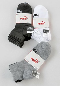 【新定番】 PUMA　ソックス　3足組　靴下　ソックス　クルーソックス　レディース