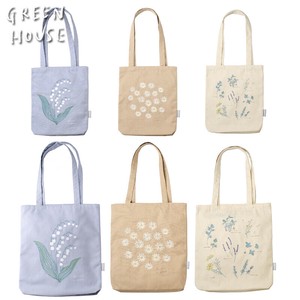 ■2025SS　新作■　刺繍トートバッグ　フラワー