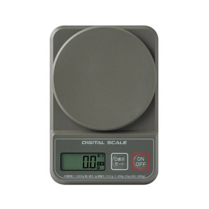 薄型デジタルキッチンスケール　チャコール　ADS-2400CH