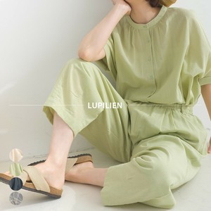Full-Length Pant Linen Cotton Tuck [S/S NEW]