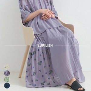 裙子 切换 植物 刺绣 新商品 2025年 裙子 春夏