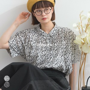 衬衫 植物 2025年 宽松 化纤/人造丝 印度制造 印花 衬衫