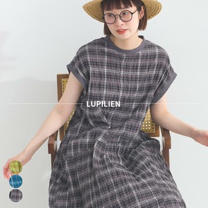 Casual Dress Check Switching [S/S NEW]