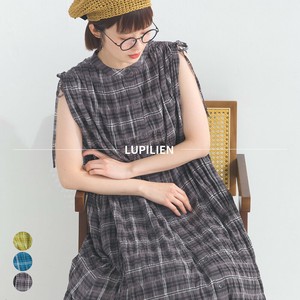 洋装/连衣裙 新商品 2025年 洋装/连衣裙 褶边/木耳边 无袖 春夏