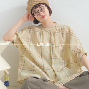 衬衫 新商品 立领 2025年 褶边/木耳边 衬衫 春夏
