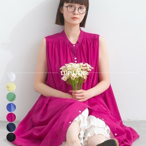 Casual Dress Sleeveless Dress Indian Cotton Cotton [S/S NEW]