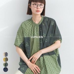 Button Shirt/Blouse Patchwork [S/S NEW]