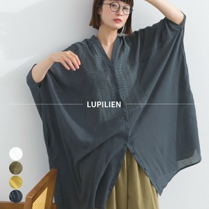 Button Shirt/Blouse Indian Cotton Cotton [S/S NEW]