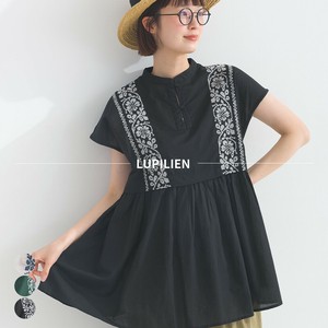 Button Shirt/Blouse Tunic Indian Cotton Flare [S/S NEW]