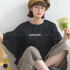Button Shirt/Blouse Pintucked Patchwork Flare [S/S NEW] Made in India
