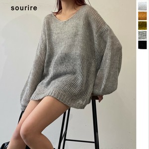 Sweater/Knitwear Knit Pullover Openwork [2025 NEW]
