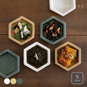 [陶器] ウツワノミライ 六花 六角鉢 S [美濃焼 日本製]