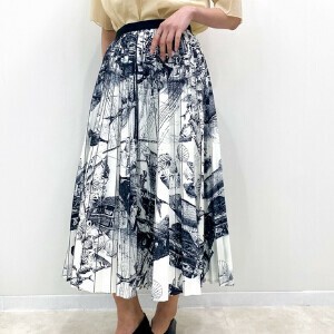 2025年新商品 裙子 百褶/褶裥