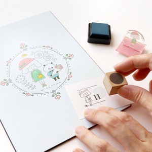 [山櫻][mizutama]　スタンプマット　はんこマット