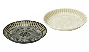 ≪メーカー取寄≫サウサリート　中皿［日本製 美濃焼 食器 ］