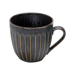 ≪メーカー取寄≫孔雀　マグカップ（茶）［日本製 美濃焼 食器 ］