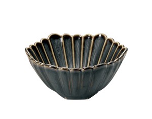 ≪メーカー取寄≫孔雀　中鉢（茶）［日本製 美濃焼 食器 ］
