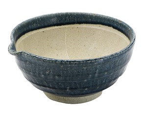≪メーカー取寄≫藍釉　スリ鉢［日本製 美濃焼 食器 ］