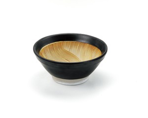 ≪メーカー取寄≫こだわりすり鉢　5寸（黒）　［日本製 美濃焼 食器 ］