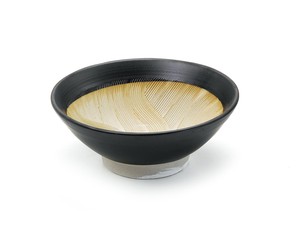 ≪メーカー取寄≫こだわりすり鉢　6寸（黒）［日本製 美濃焼 食器 ］