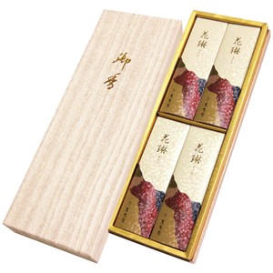 花琳 和装紙箱 短寸4箱　線香