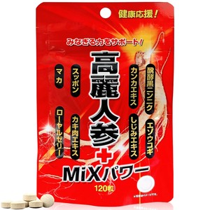 スタンドパック 高麗人参MiXパワー | マカ ローヤルゼリー スッポン アルギニン サプリ サプリメント