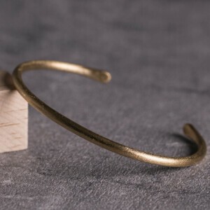 Gold Bracelet Bangle 3mm
