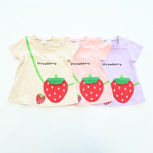 【2025夏新商品】いちごポシェットTシャツ