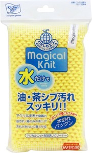 マジカルニット 食器洗いクリーナー イエロー 東和産業