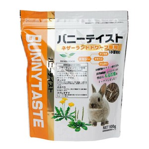 [ナチュラルペットフーズ] バニーテイスト　ネザーランドドワーフ専用　500g