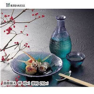 酒器揃え 杯 40ml 徳利 290ml 酒グラスコレクション  東洋佐々木ガラス G604-M77