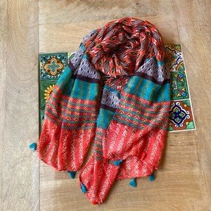 Shawl Scarf Orange