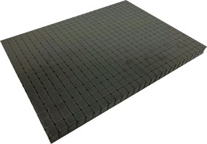 工具の紛失防止 カスタムツールクッション ハード サイズ300x405x20mm ブラック