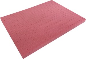 工具の紛失防止 カスタムツールクッション ハード サイズ300x405x20mm レッド