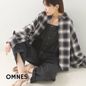 Button Shirt/Blouse Voluminous Sleeve Rayon [S/S NEW]