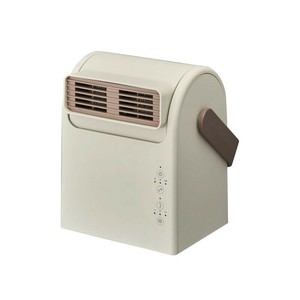 【売り切れごめん】ドウシシャ 上を向く大風量セラミックヒーター　Pocara Swing アイボリー CHY-081IV