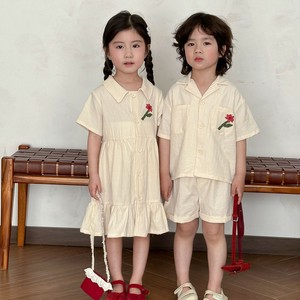 Kids' Casual Dress Flowers