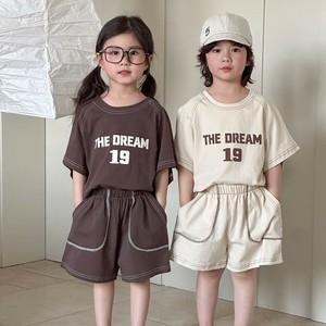 韓国スタイル 2色8サイズ シャツ＆パンツ セットアップ プリント