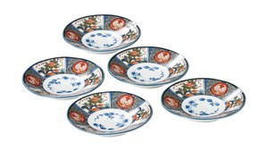 ≪メーカー取寄≫錦彩古伊万里　小皿揃［日本製 美濃焼 食器 ］ギフト