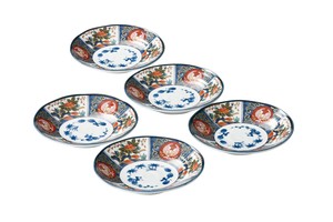 ≪メーカー取寄≫錦彩古伊万里　取皿揃［日本製 美濃焼 食器 ］ギフト