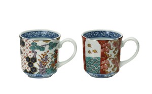 Mino ware Mug Gift Somenishiki-Koimari Back Order Item Made in Japan