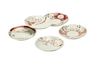 美浓烧 小餐盘 需调货商品 餐具 礼盒/礼品套装 碟子套装 日本制造