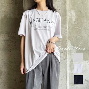 【2025春夏新作】アーチロゴプリント半袖Tシャツ/スーピマコットン