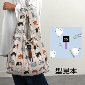 【しまださん】【新商品】ラベンダーシマエナガエコバッグM　しまえなが