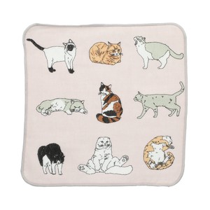 キャットフィーリングガーゼタオル　『猫グッズ』