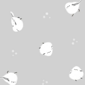【しまださん】【新商品】ホワホワシマエナガひんやりジェル枕