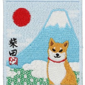 【しばたさん】【新商品】ニホンノシバタサンワッペンシール